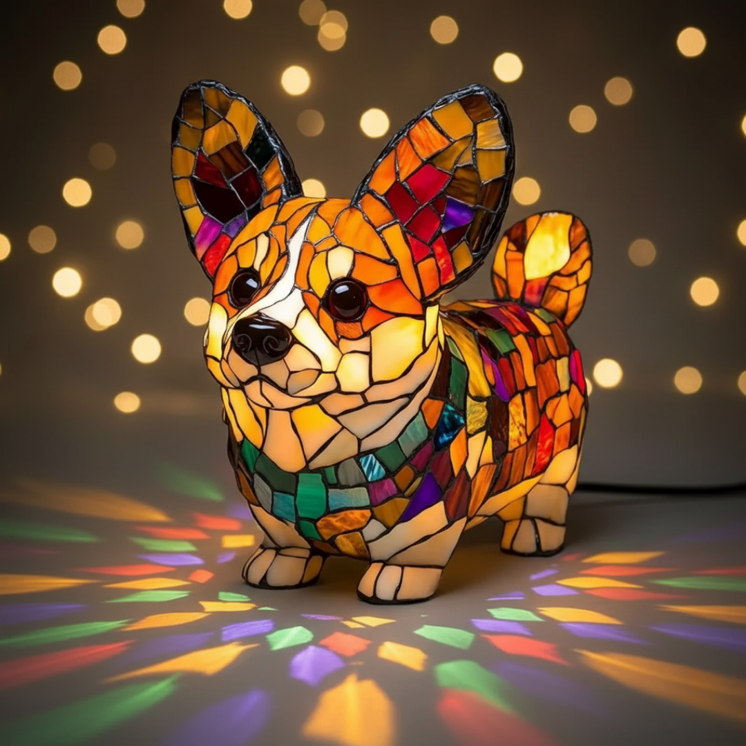 Strahlender Corgi