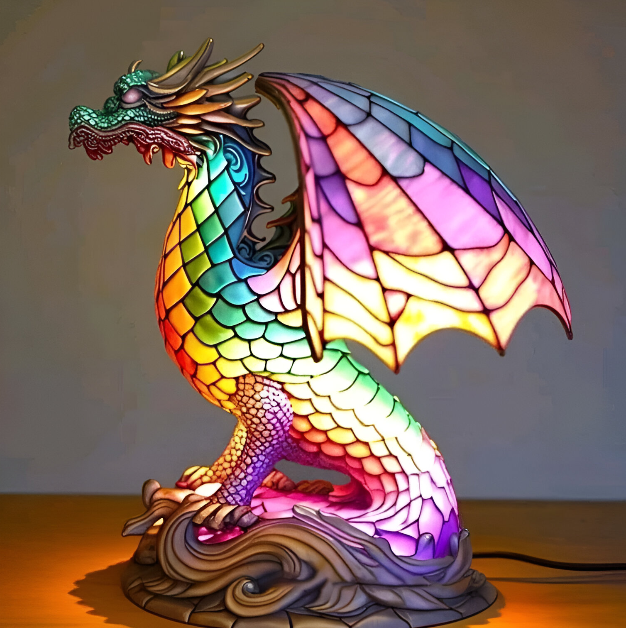 Verzauberte Drachenlampe Wammes