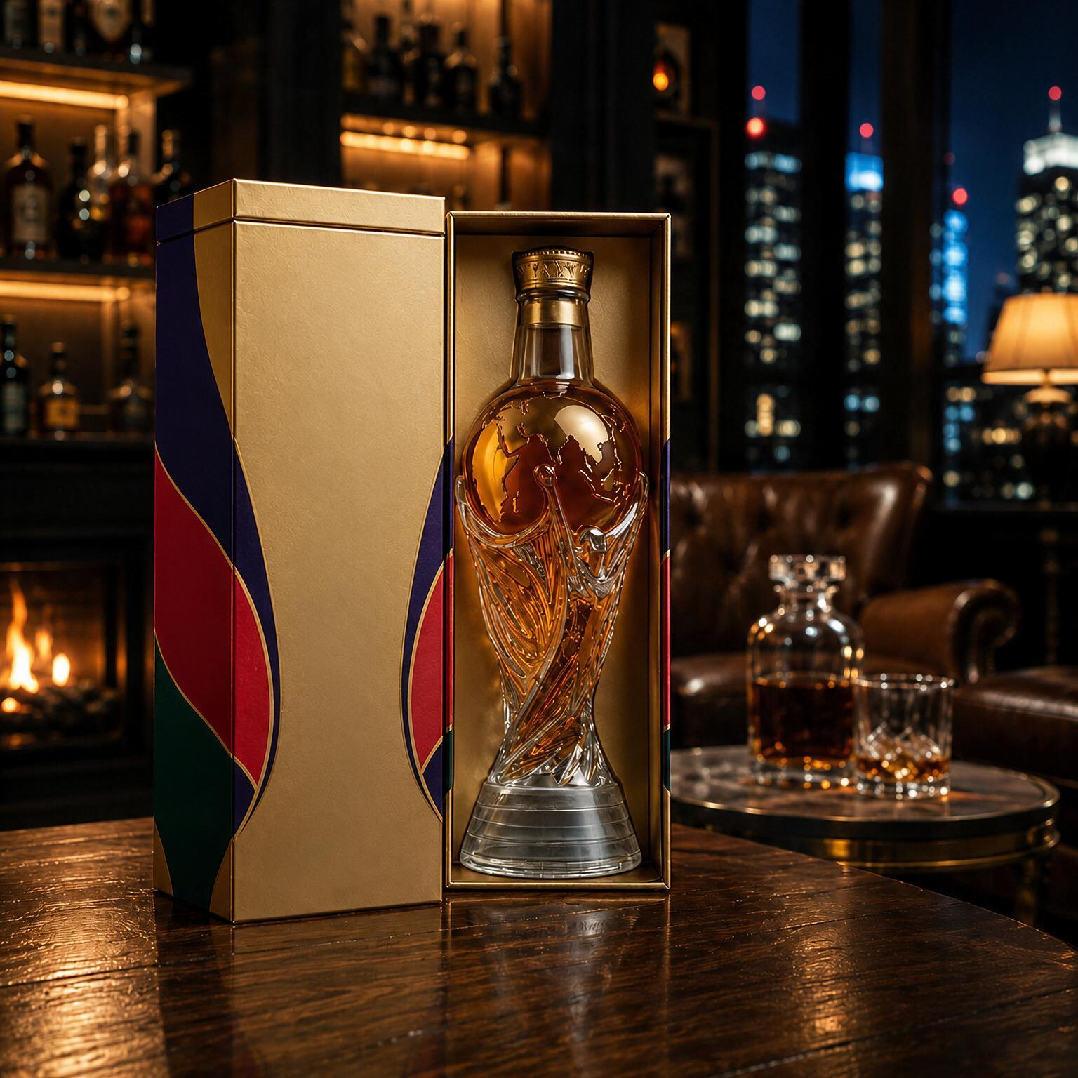 Whisky-Karaffe – VM-Edition 2026