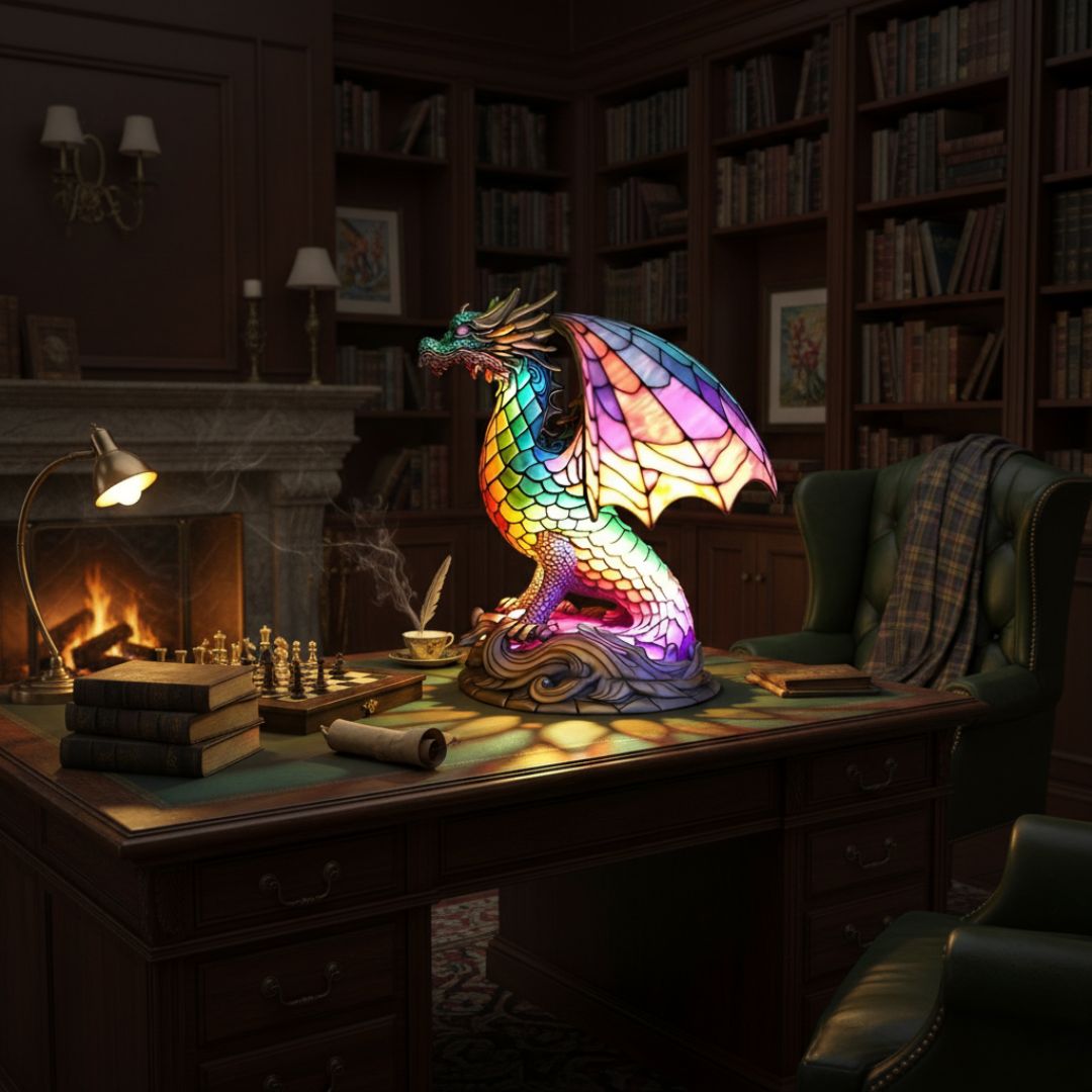 Verzauberte Drachenlampe Wammes