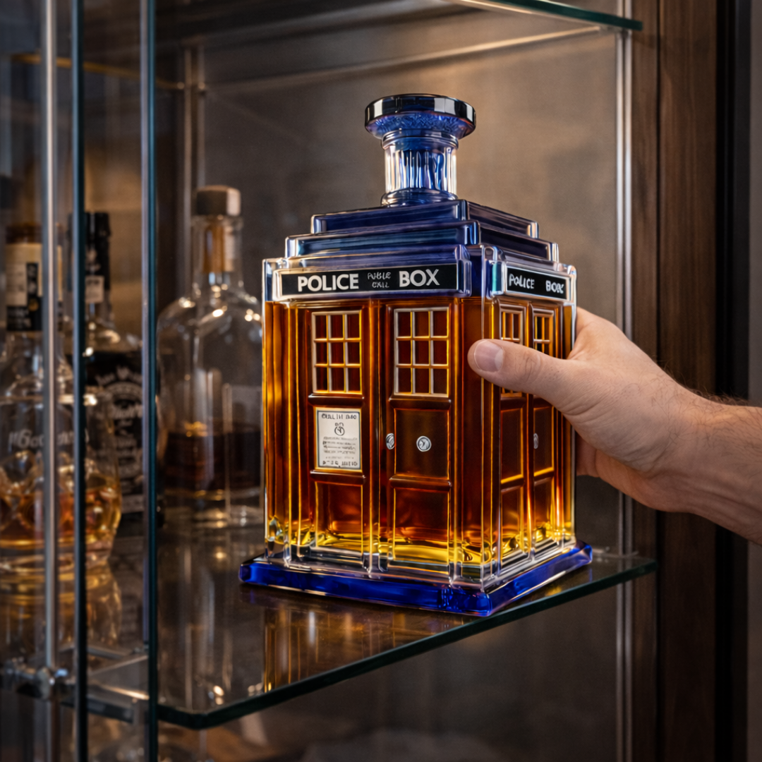Whisky-Karaffe – Polizei-Box-Edition