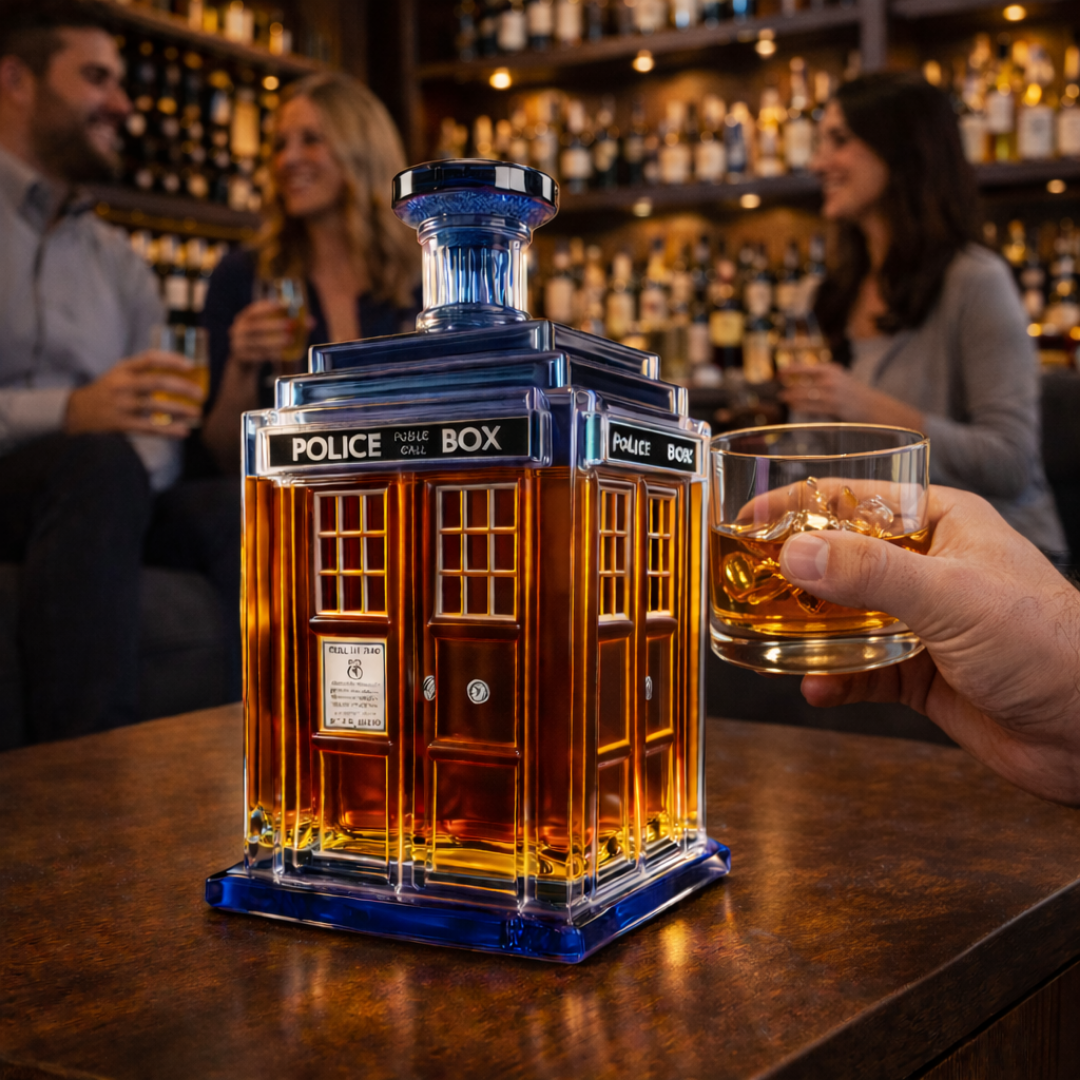 Whisky-Karaffe – Polizei-Box-Edition