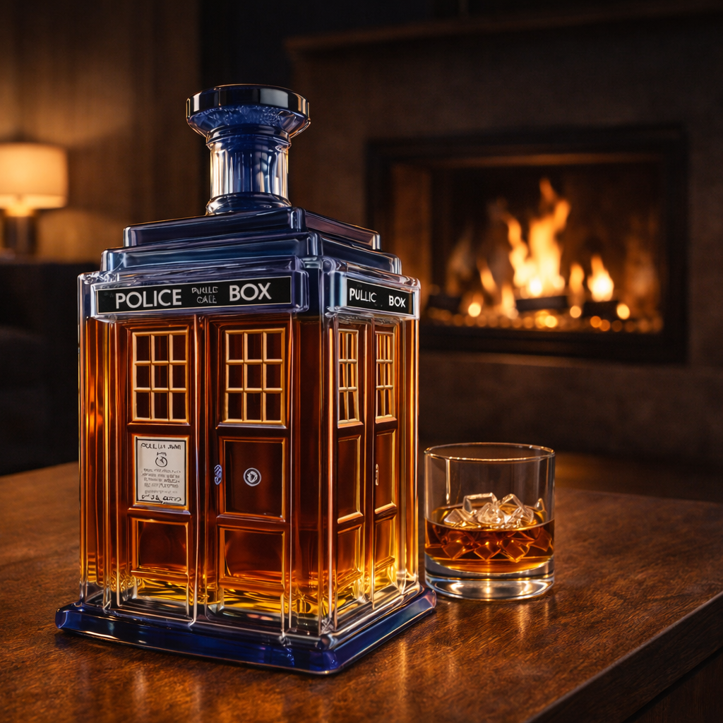 Whisky-Karaffe – Polizei-Box-Edition