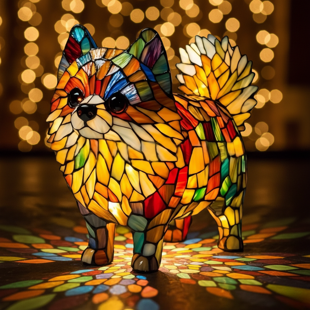 Lebhafter Pomeranian