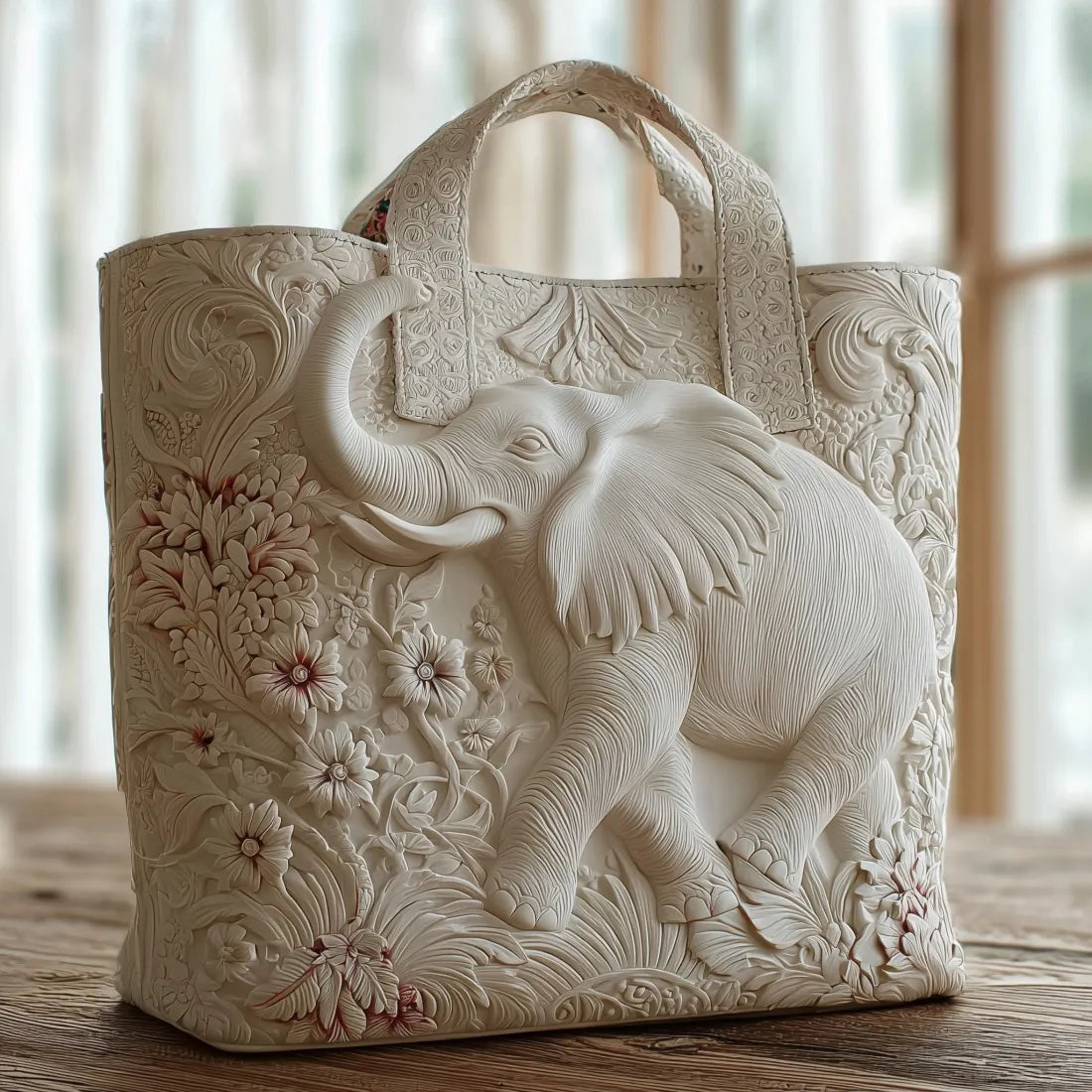 Handgefertigte Tasche – Elefant