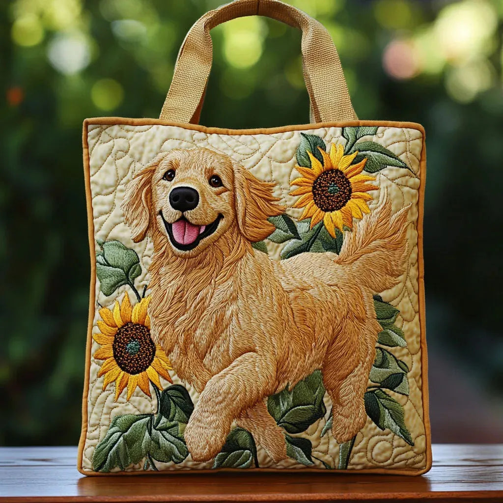 Handgefertigte Tasche – Golden Retriever