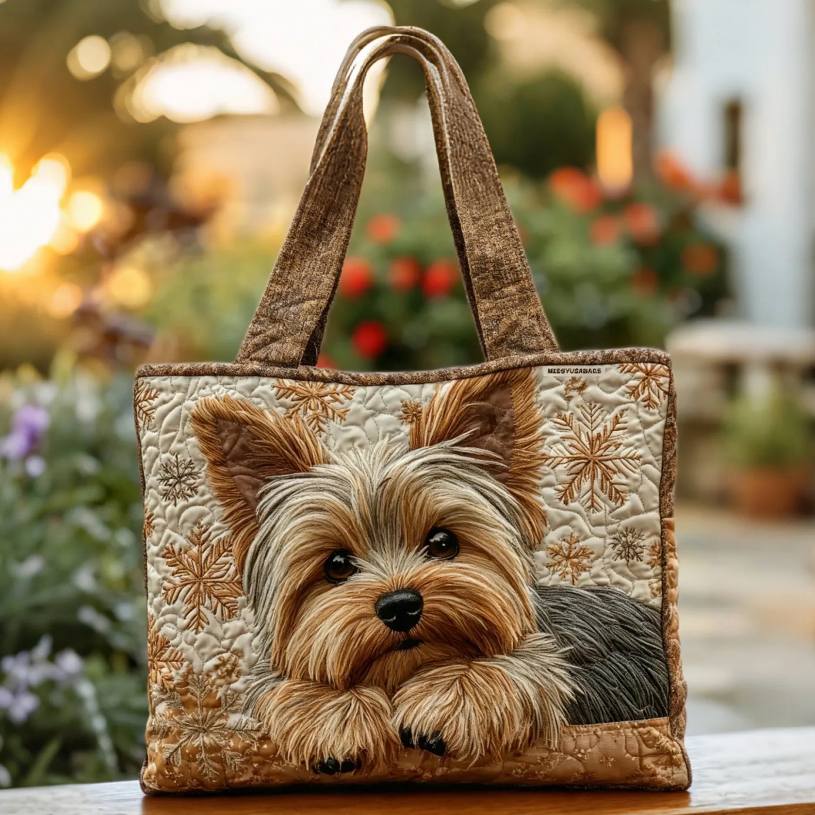 Handgefertigte Tasche – Süßer Yorkshire