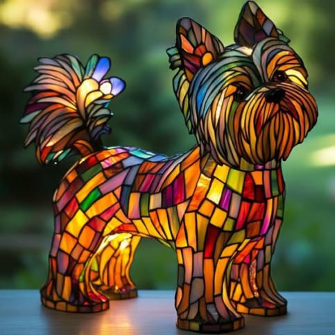 Strahlender Yorkshire-Terrier