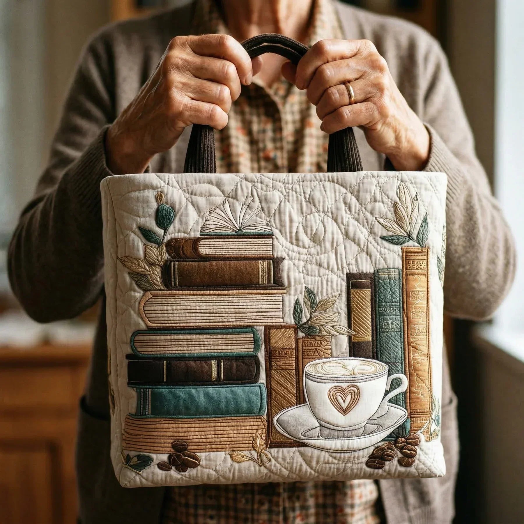 Handgefertigte Tasche – Kapitel Kaffee
