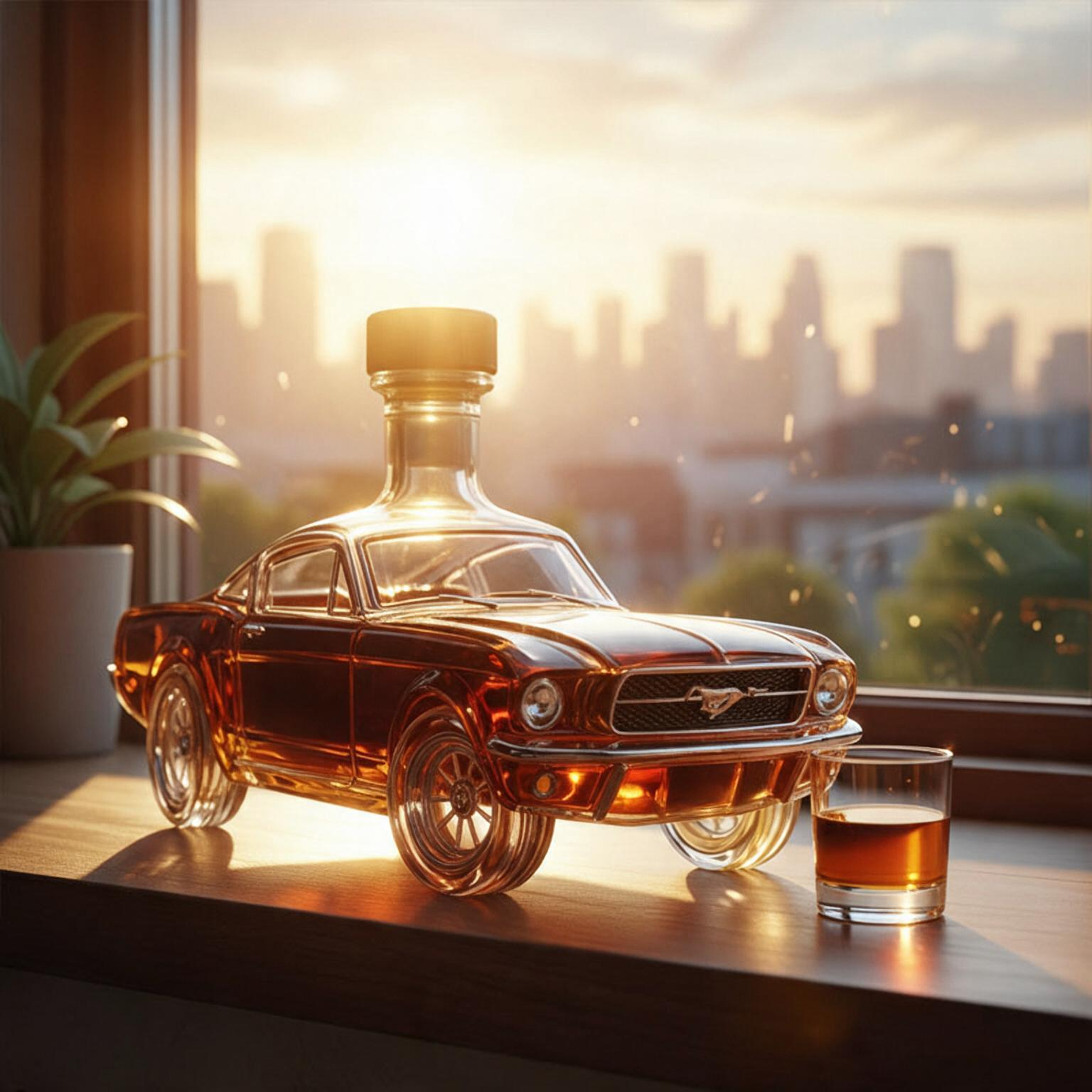Whisky-Karaffe – Mustang-Edition