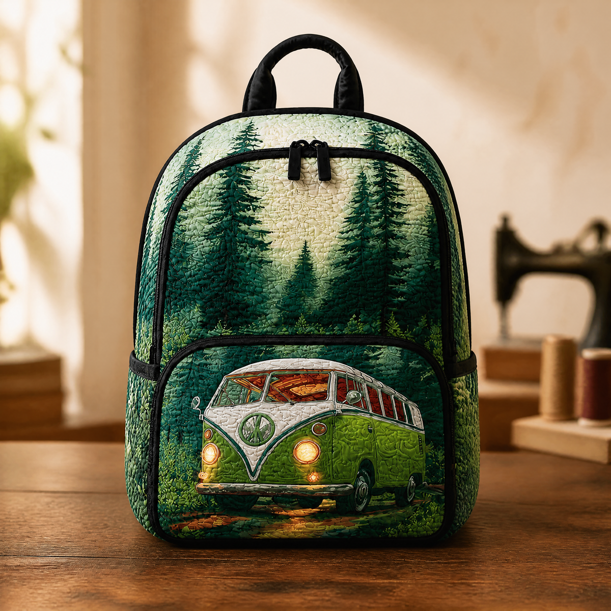 Gesteppter Rucksack