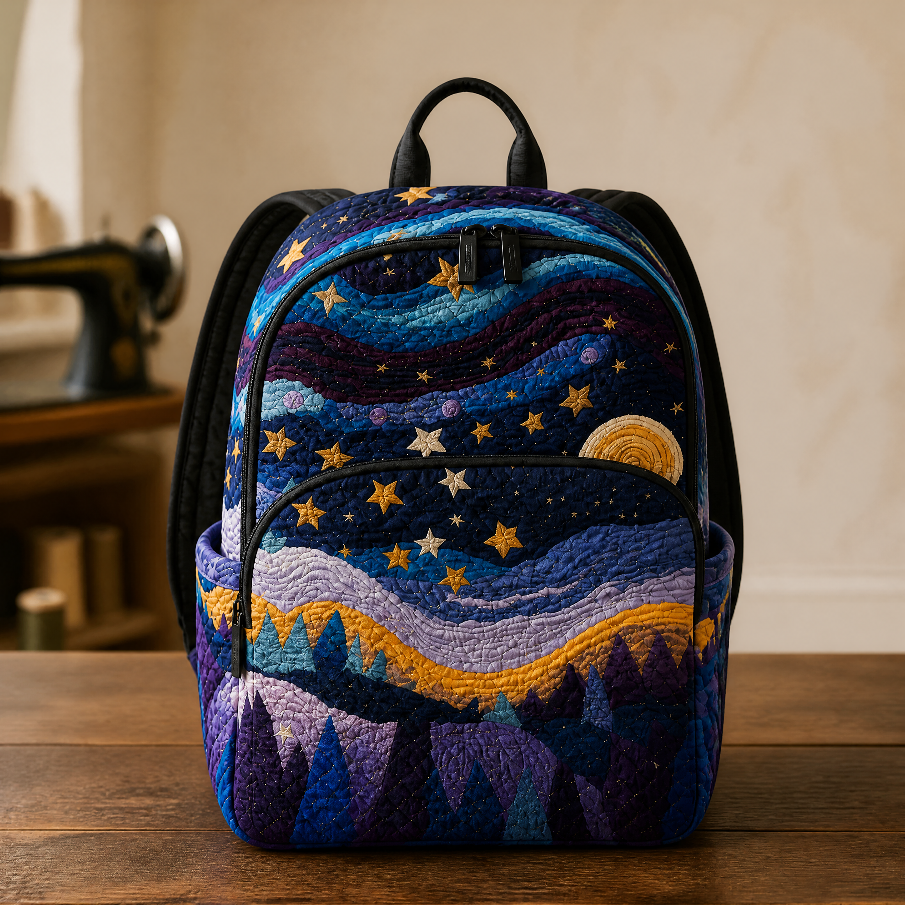 Gesteppter Rucksack