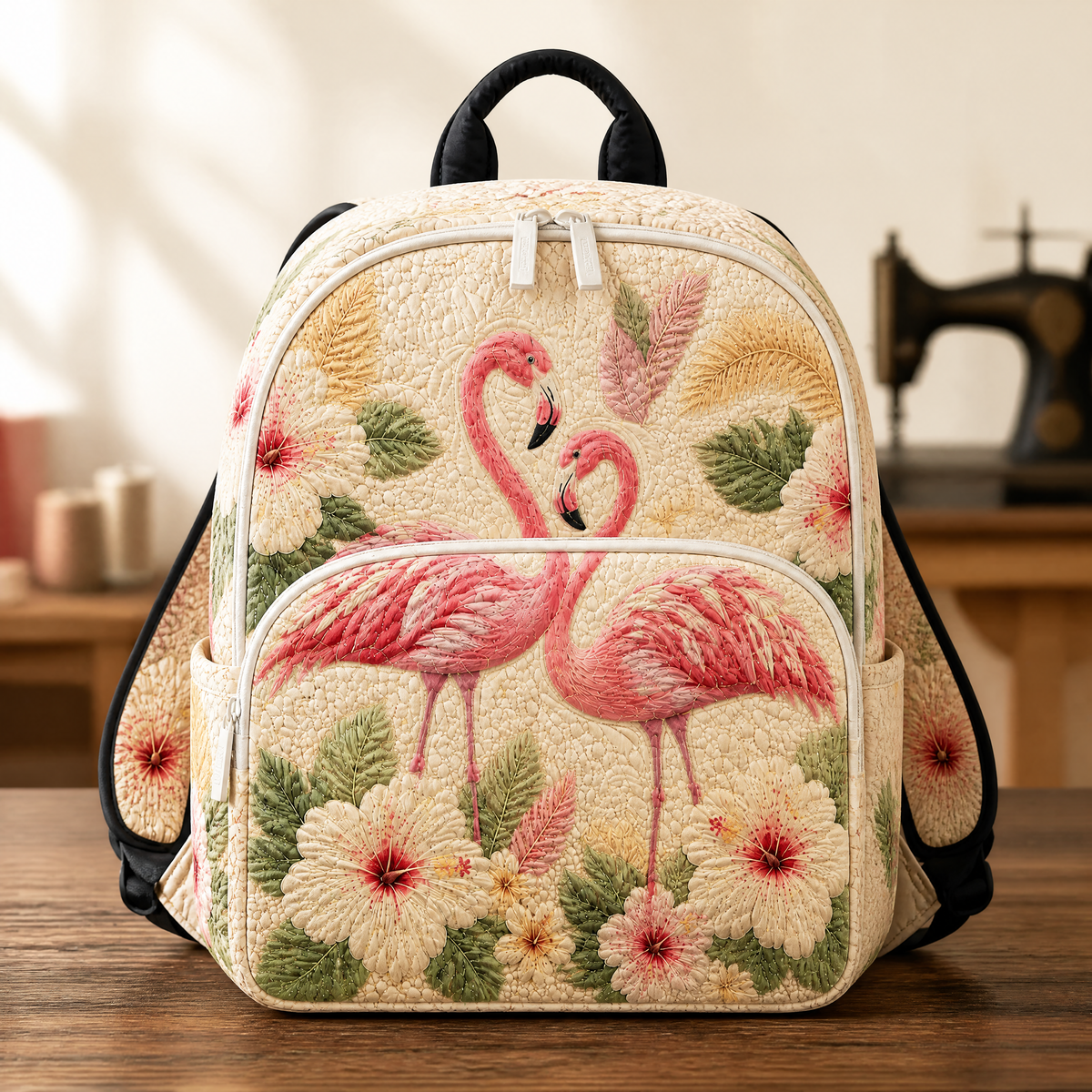 Stepp-Rucksack – Flamingo